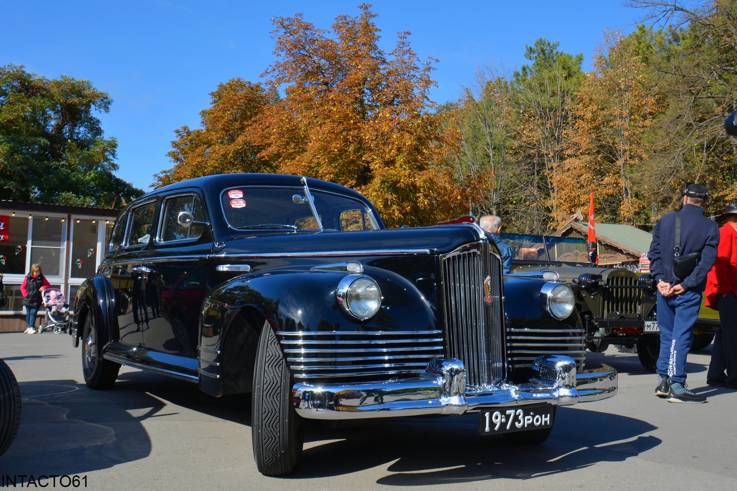 Ростовская область, № (61) Б/Н 0125 — ЗИС-110 '45-58; Ростовская область — Retro Motor Show_2025_Сентябрь