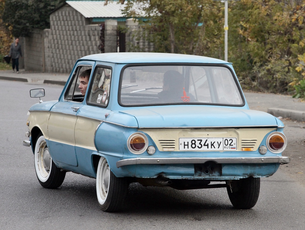 Башкортостан, № Н 834 КУ 02 — ЗАЗ-968/968А Запорожец '71-79