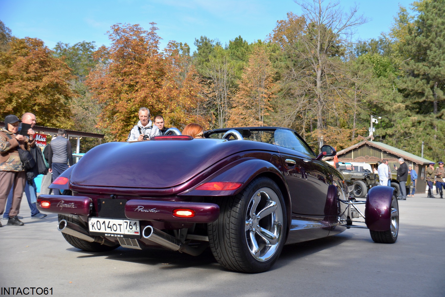 Ростовская область, № К 014 ОТ 761 — Plymouth Prowler '97-01; Ростовская область — Retro Motor Show_2025_Сентябрь