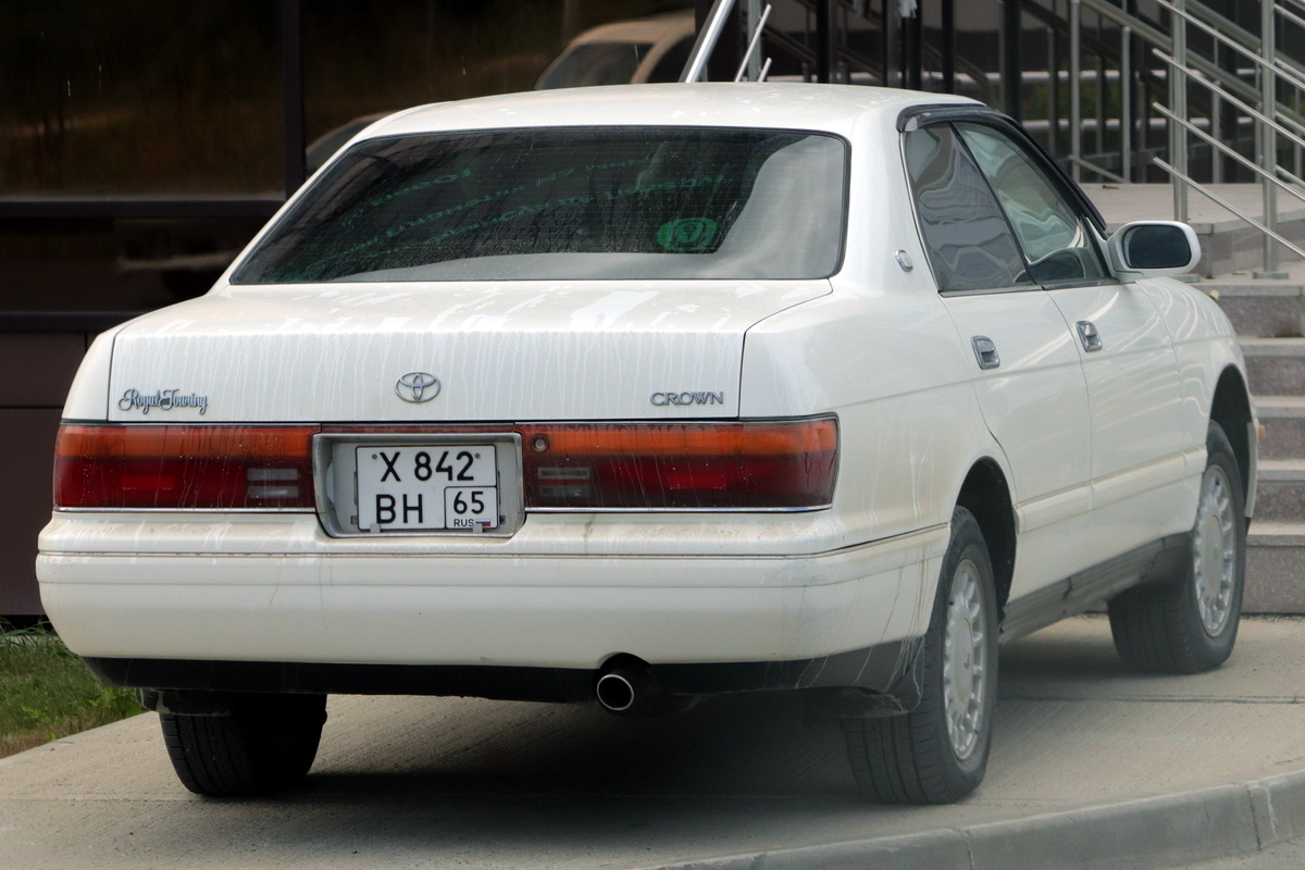 Сахалинская область, № Х 842 ВН 65 — Toyota Crown (S140) '91-95