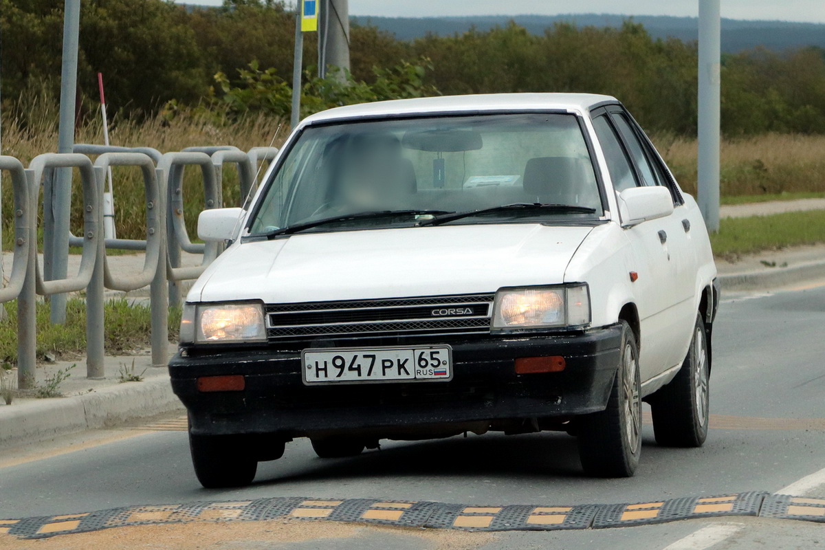 Сахалинская область, № Н 947 РК 65 — Toyota Corsa (L20) '82-90