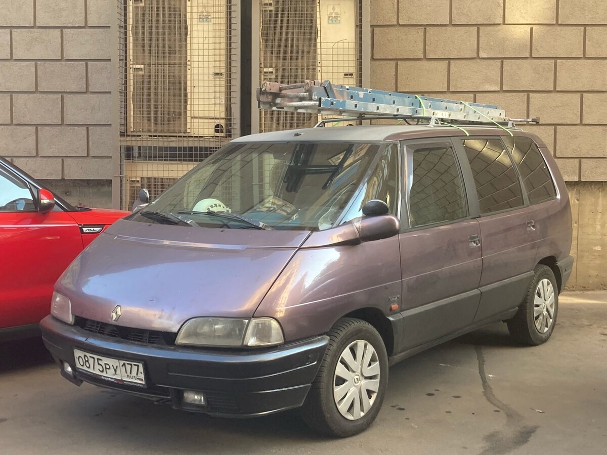 Москва, № О 875 РУ 177 — Renault Espace (2G) '91-96