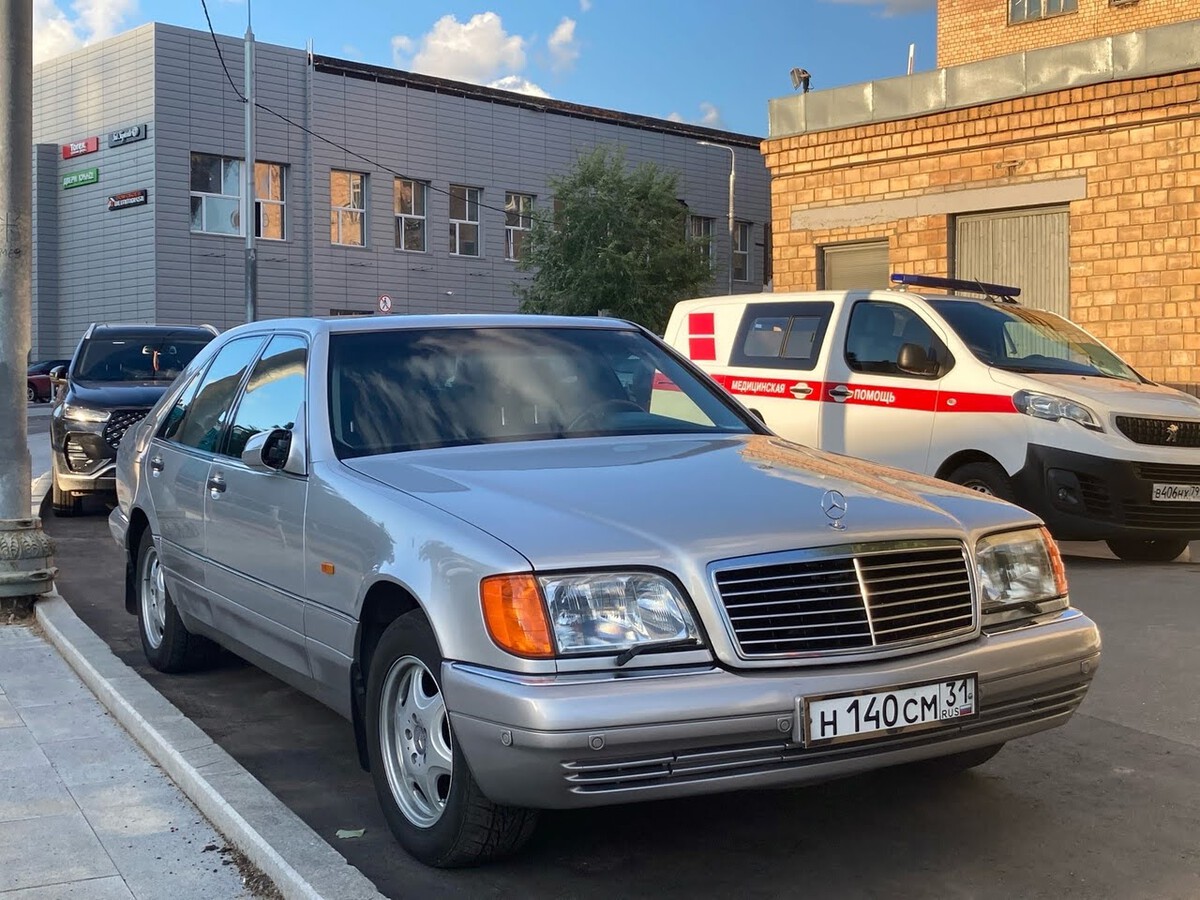 Москва, № Н 140 СМ 31 — Mercedes-Benz (W140) '91-98