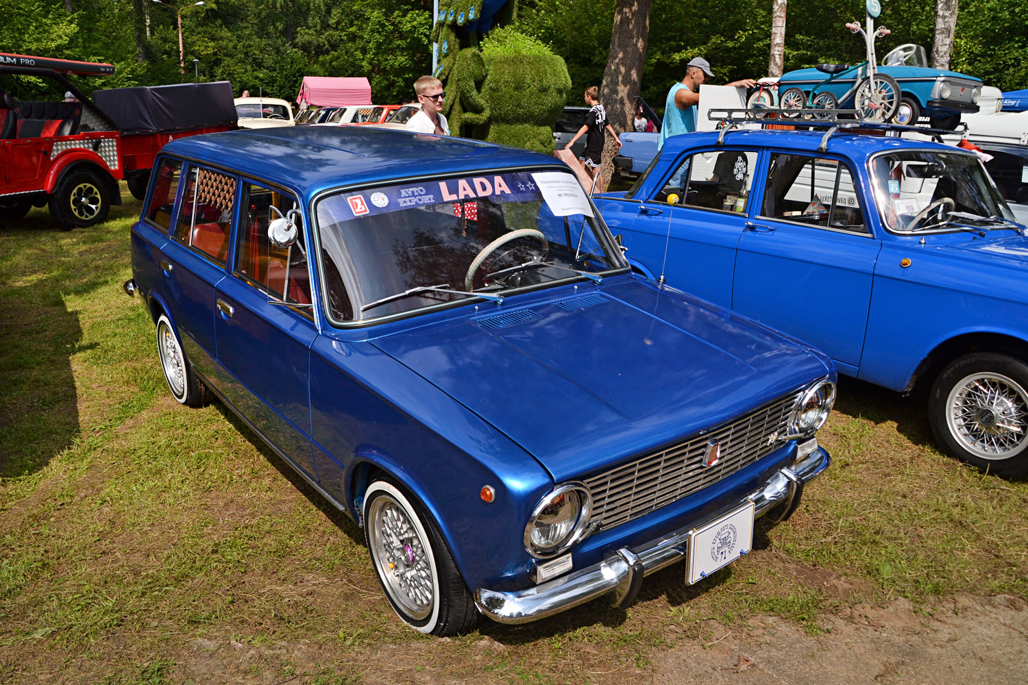 Тульская область, № О 998 ТА 71 — ВАЗ-2102 Жигули '71-86; Калужская область — Автомобильный фестиваль "Парковый"