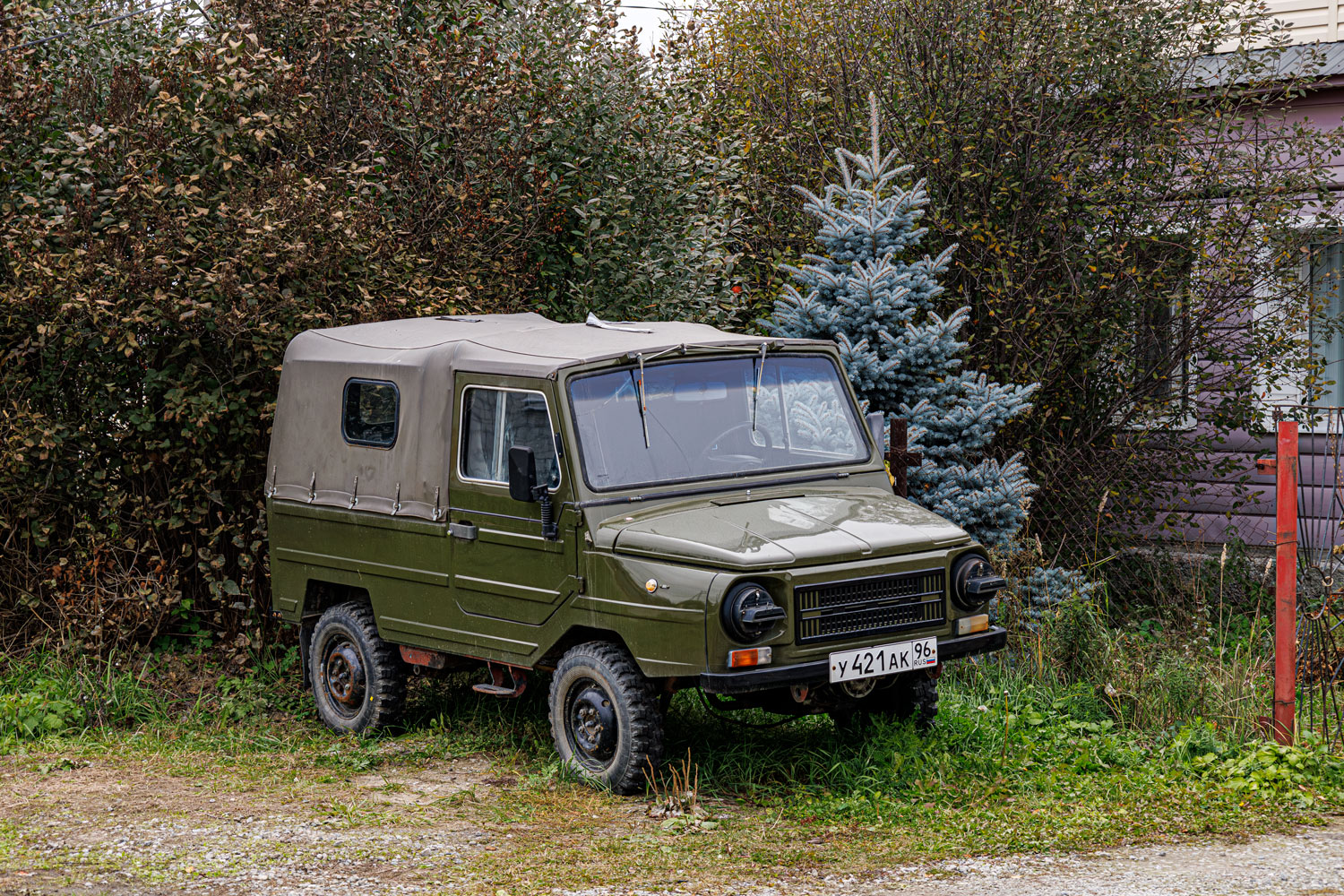 Свердловская область, № У 421 АК 96 — ЛуАЗ-969М '79-96