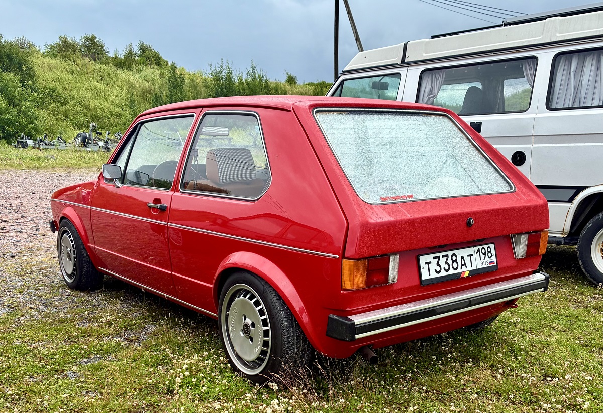 Санкт-Петербург, № Т 338 АТ 198 — Volkswagen Golf (Typ 17) '74-88