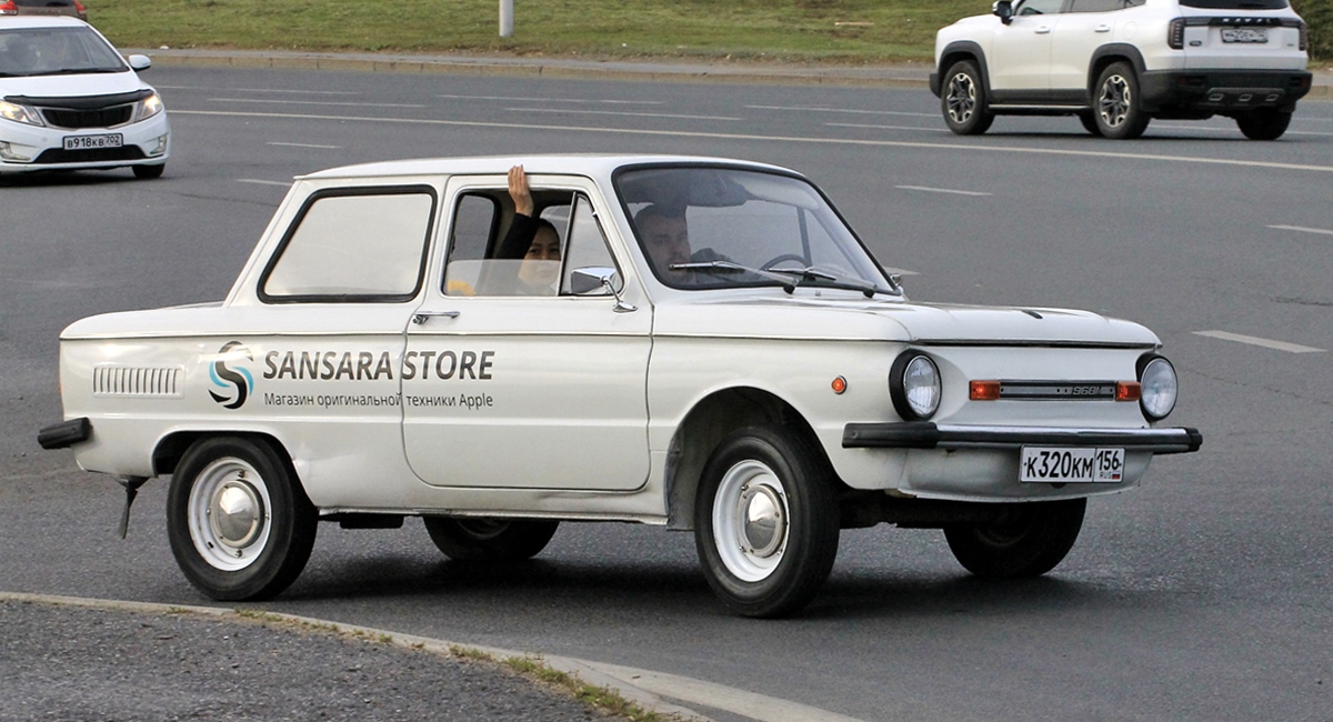 Башкортостан, № К 320 КМ 156 — ЗАЗ-968М Запорожец '79-94