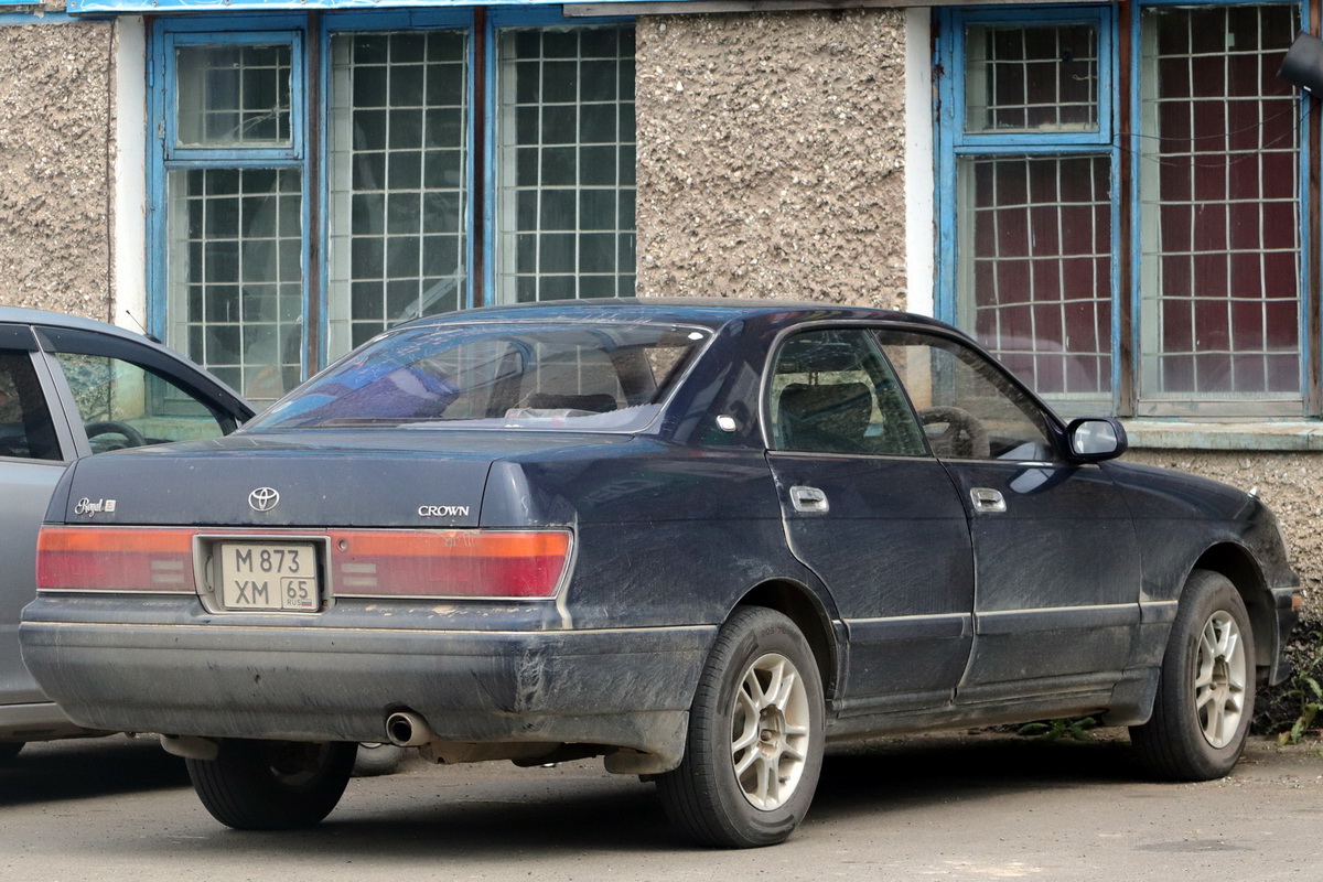 Сахалинская область, № М 873 ХМ 65 — Toyota Crown (S140) '91-95