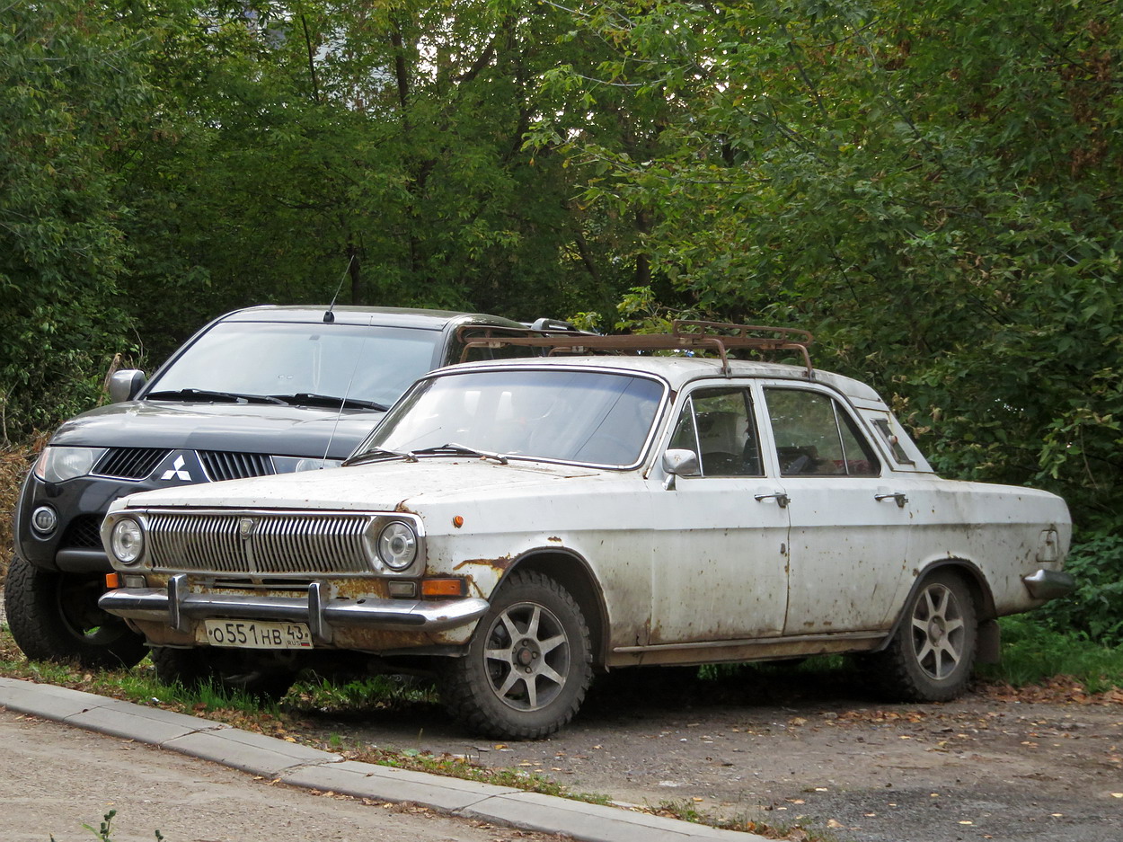 Кировская область, № О 551 НВ 43 — ГАЗ-24 Волга '68-86