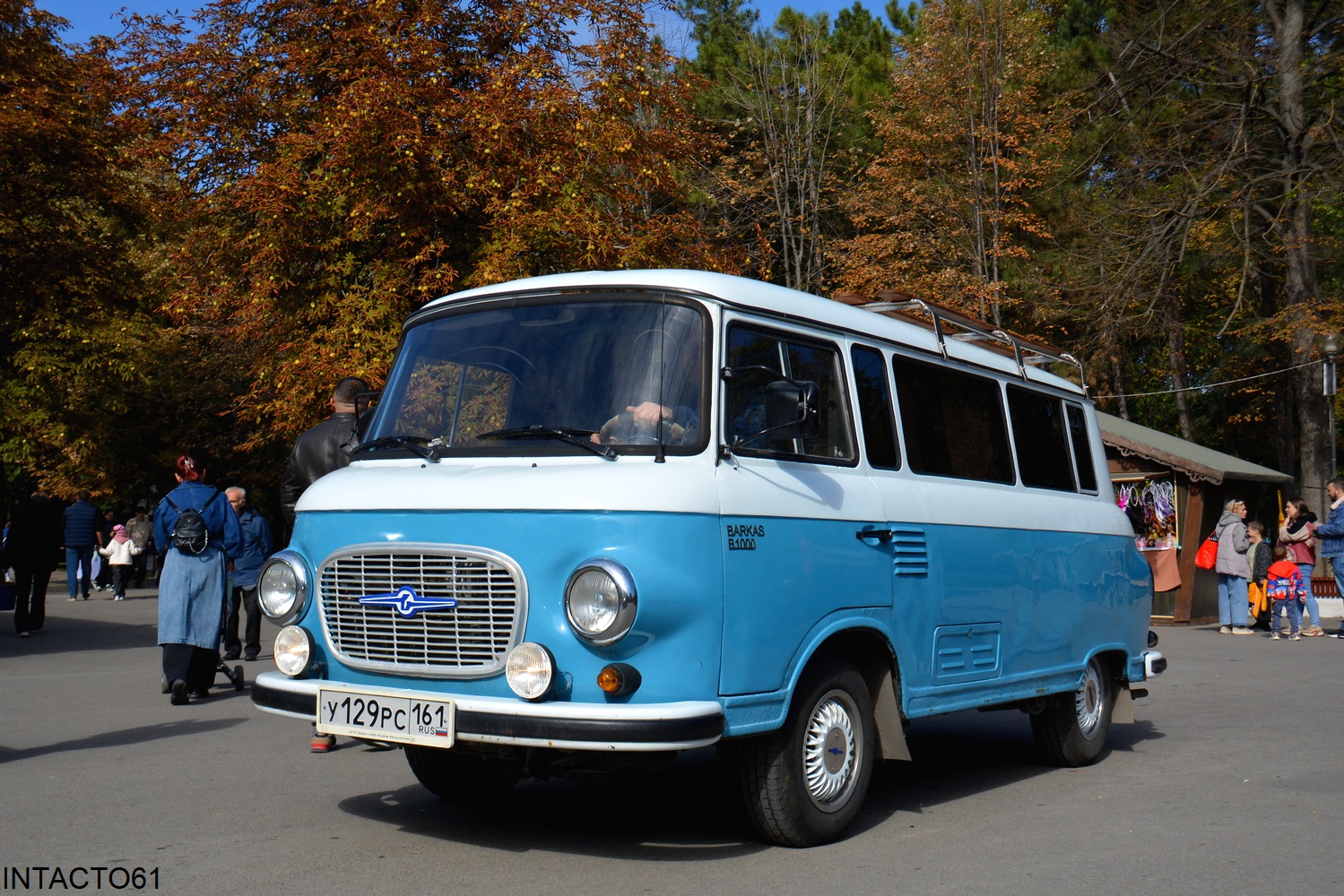 Ростовская область, № У 129 РС 161 — Barkas B1000 KB '61-91; Ростовская область — Retro Motor Show_2025_Сентябрь
