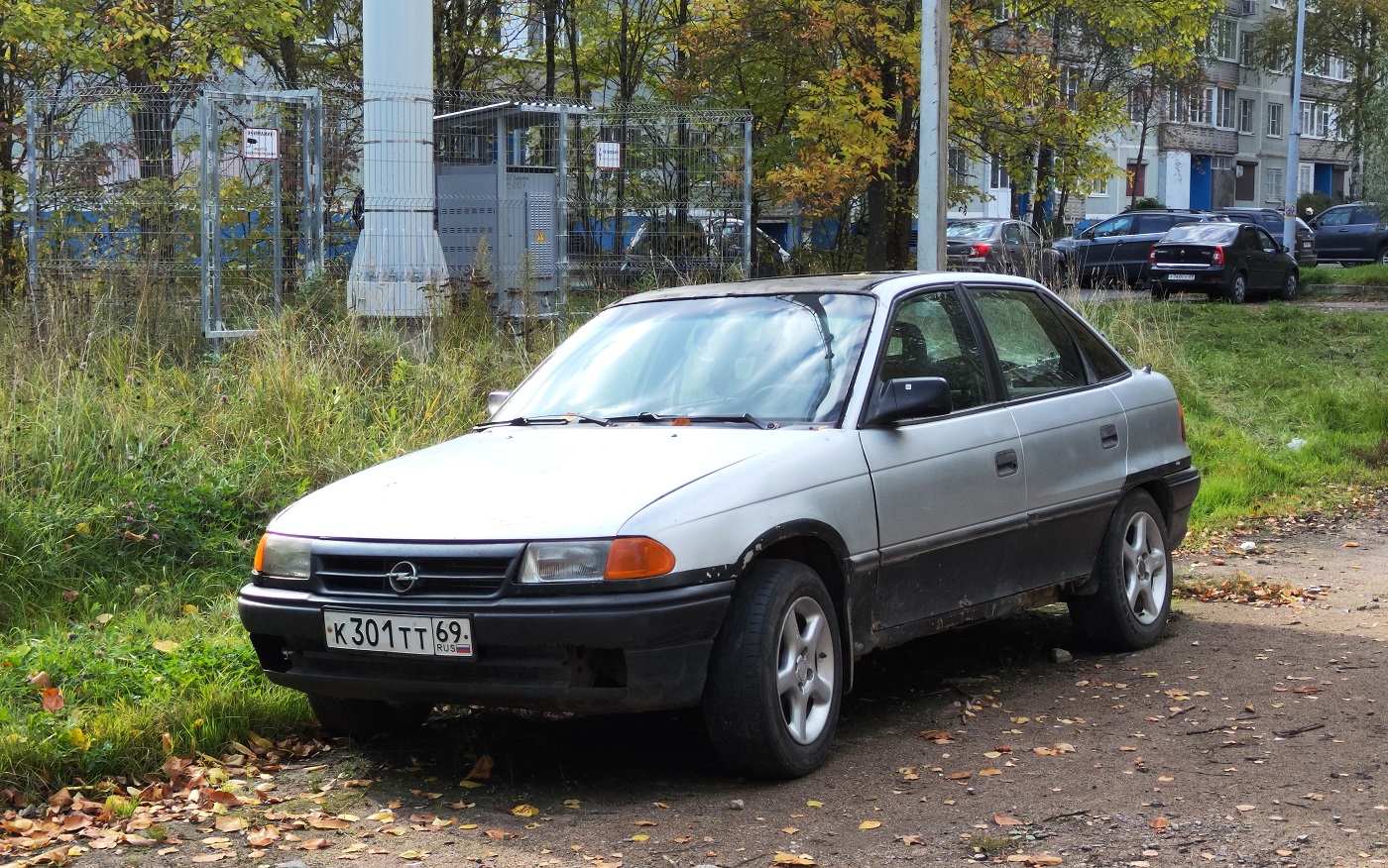 Тверская область, № К 301 ТТ 69 — Opel Astra (F) '91-98