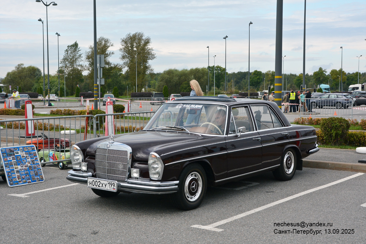 Москва, № Н 002 ХУ 199 — Mercedes-Benz (W108/W109) '66-72; Санкт-Петербург — Ралли "Петербург. LADA Классик Тур" 2025