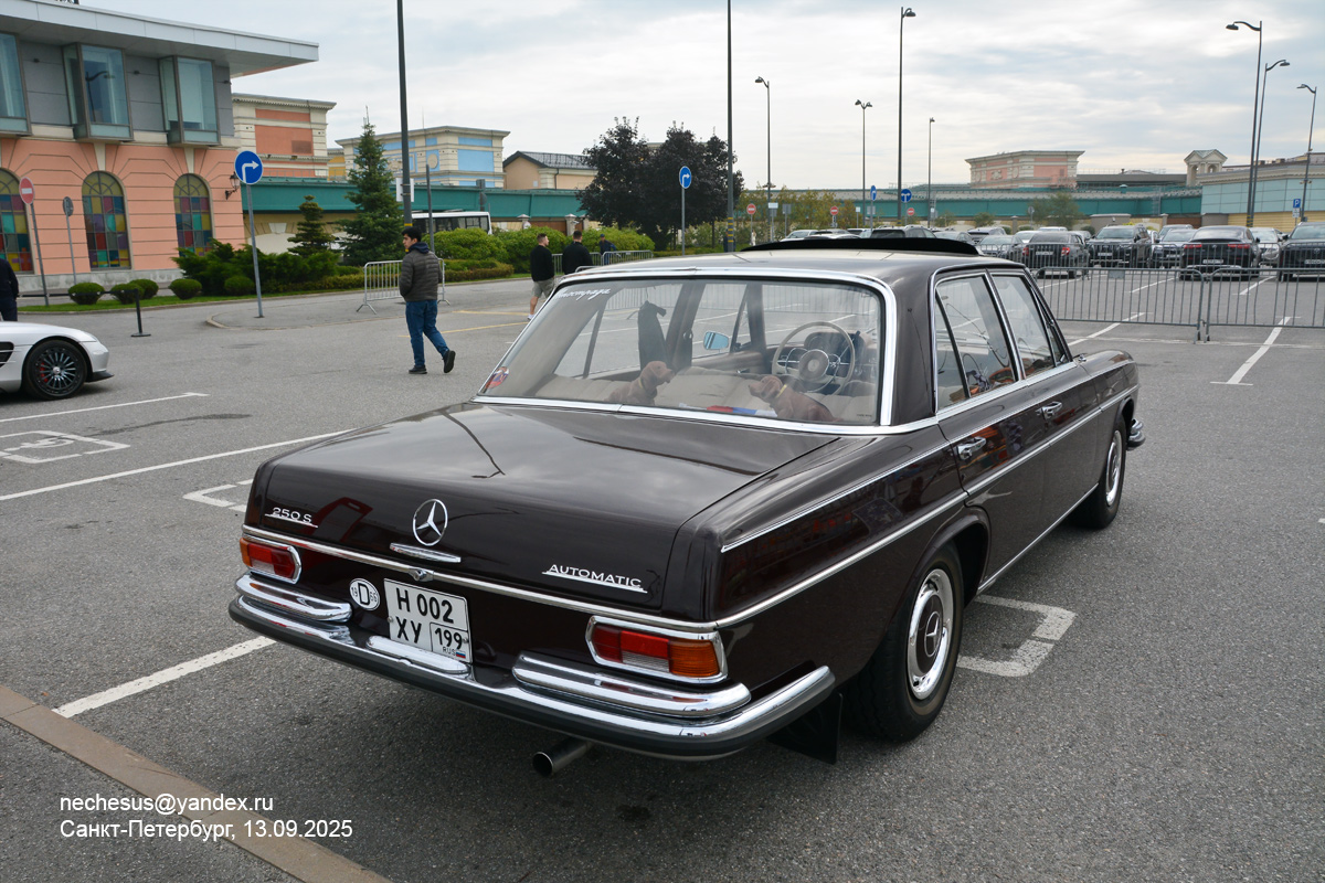 Москва, № Н 002 ХУ 199 — Mercedes-Benz (W108/W109) '66-72; Санкт-Петербург — Ралли "Петербург. LADA Классик Тур" 2025