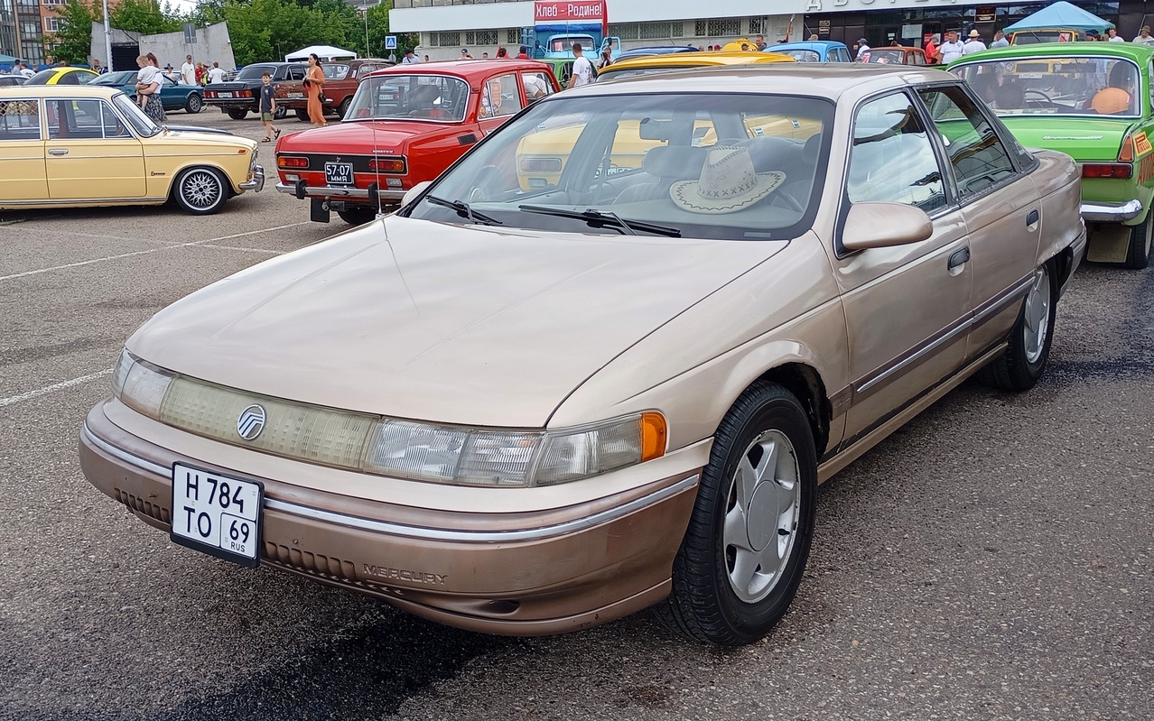Тверская область, № Н 784 ТО 69 — Mercury Sable (1G) '85-91; Тверская область — Фестиваль "Столица Ретро 2025"