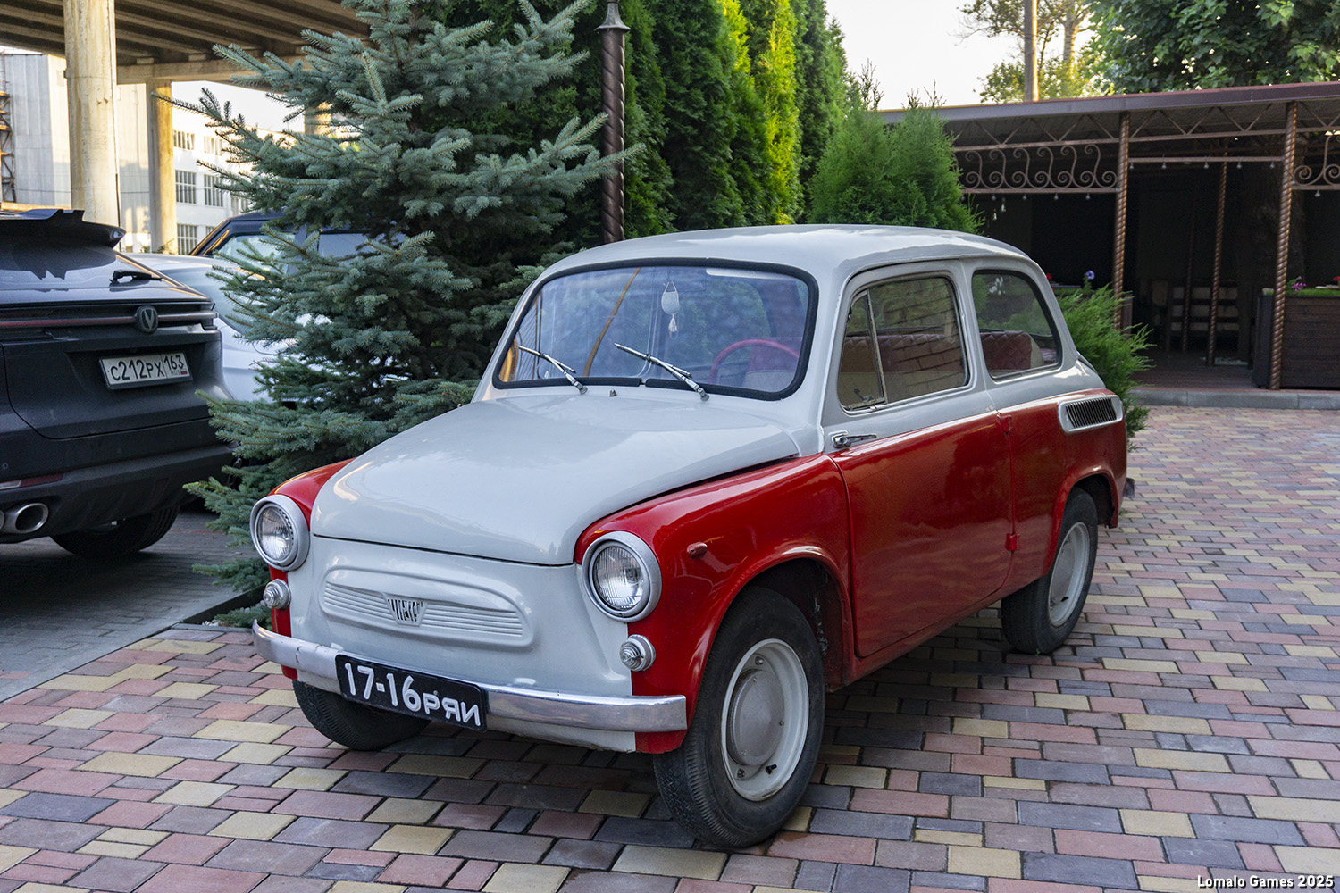 Тамбовская область, № 17-16 РЯИ — ЗАЗ-965А Запорожец '62-69; Техника на постаментах, памятники (Тамбовская область); Рязанская область — Вне региона