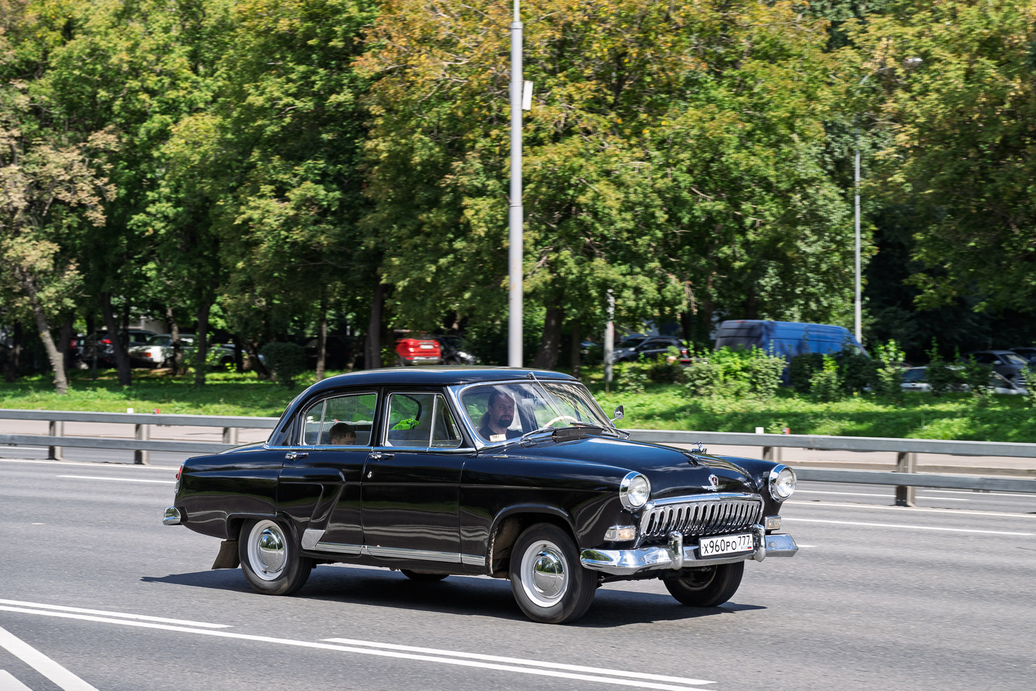 Москва, № Х 960 РО 777 — ГАЗ-М-21К Волга '58-62