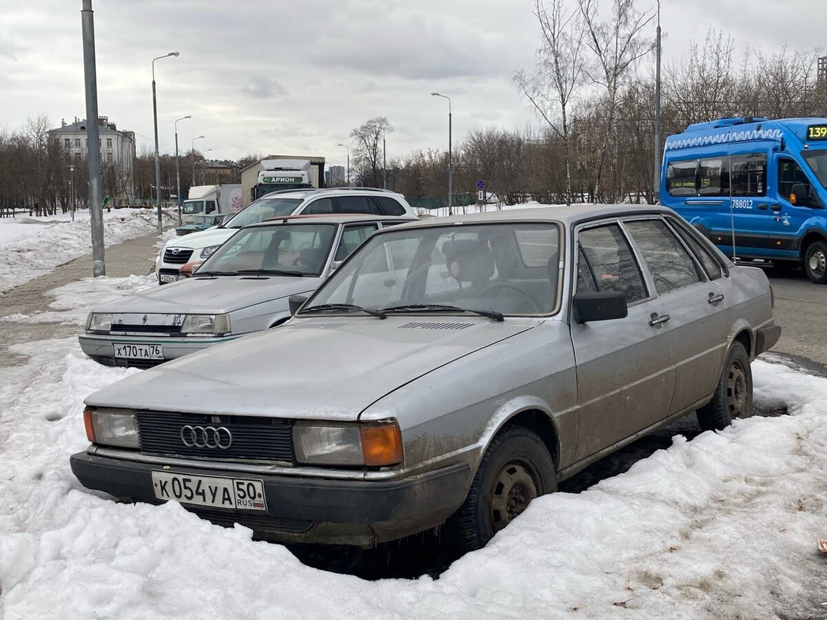 Московская область, № К 054 УА 50 — Audi 80 (B2) '78-86