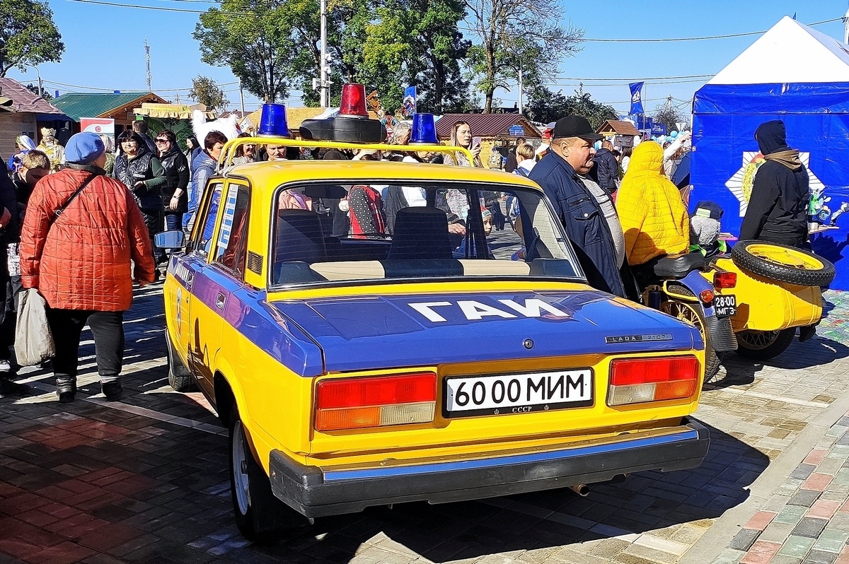 Минск, № 6000 МИМ — ВАЗ-2107 Жигули '82-91