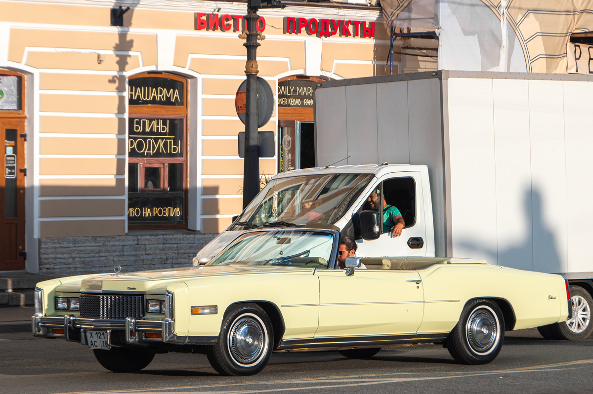 Санкт-Петербург, № Х 121 АС 78 — Cadillac Eldorado (9G) '71-78