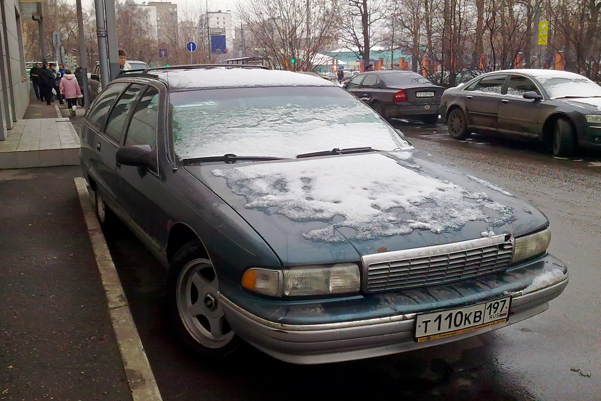 Москва, № Т 110 КВ 197 — Chevrolet Caprice (4G) '90-96