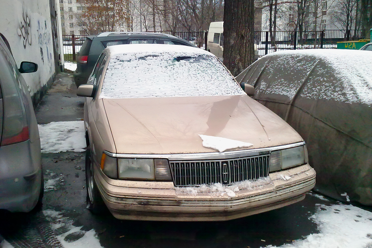 Москва, № Е 707 ХН 97 — Lincoln Continental (8G) '88-94