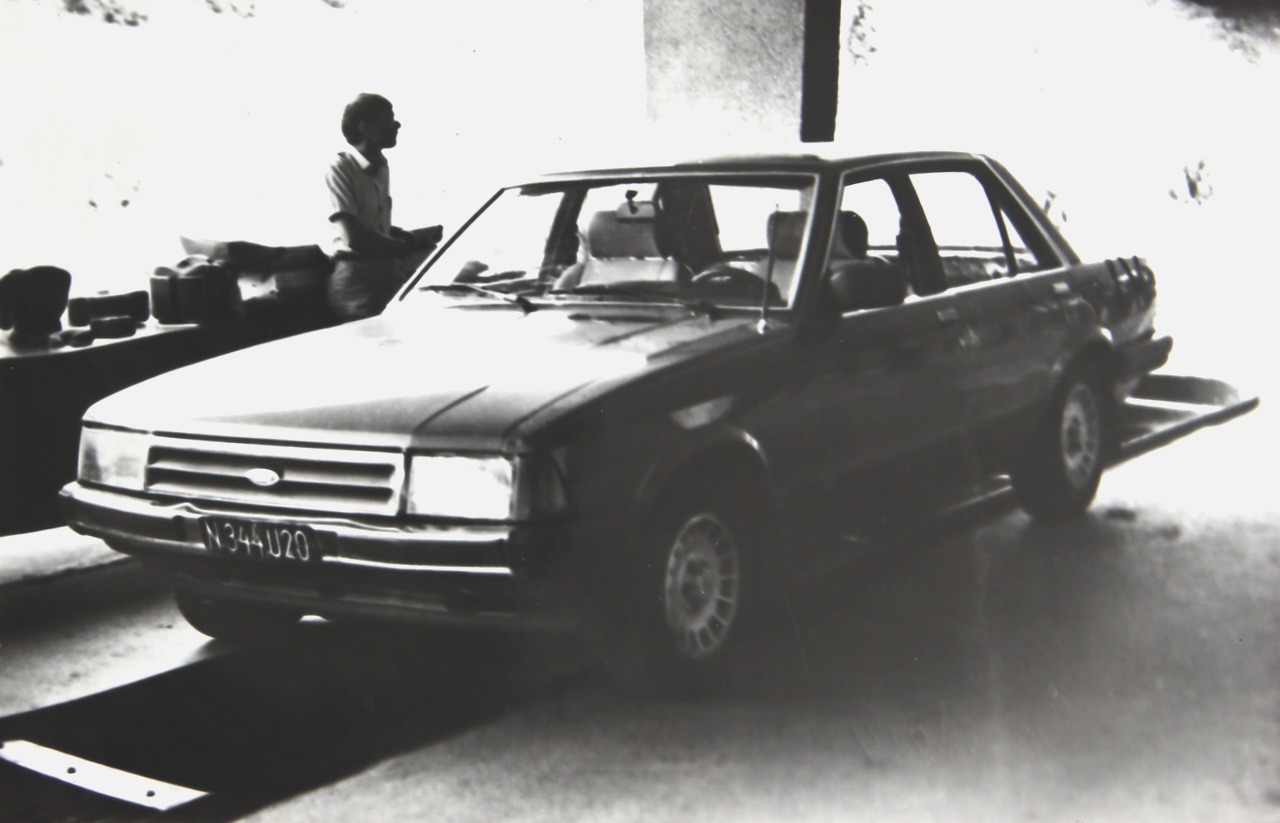 Австрия, № N 344.U20 — Ford Granada MkII '77-85; Закарпатская область — Старые фотографии