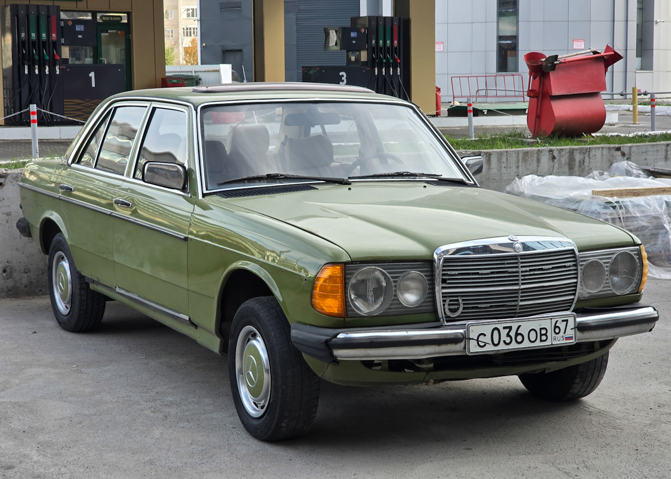Татарстан, № С 036 ОВ 67 — Mercedes-Benz (W123) '76-86