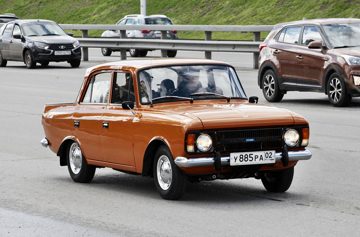Башкортостан, № У 885 РА 02 — Москвич-412ИЭ-028 (Иж) '82-01