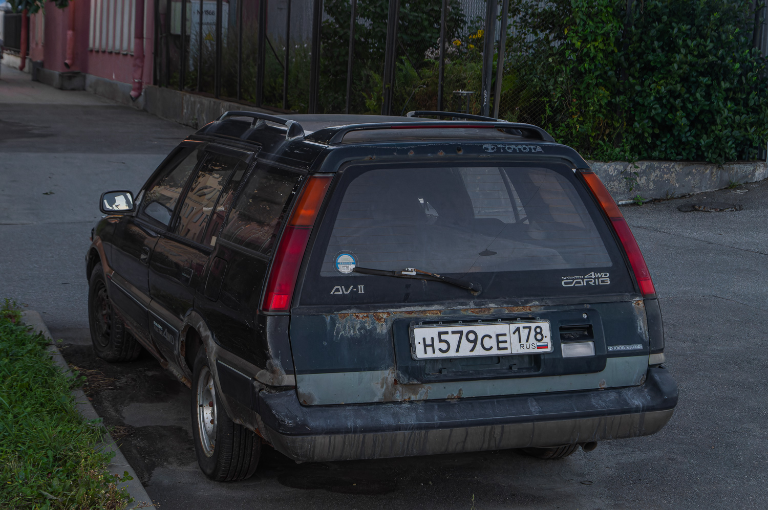 Санкт-Петербург, № Н 579 СЕ 178 — Toyota Sprinter Carib (AE95) '88-95