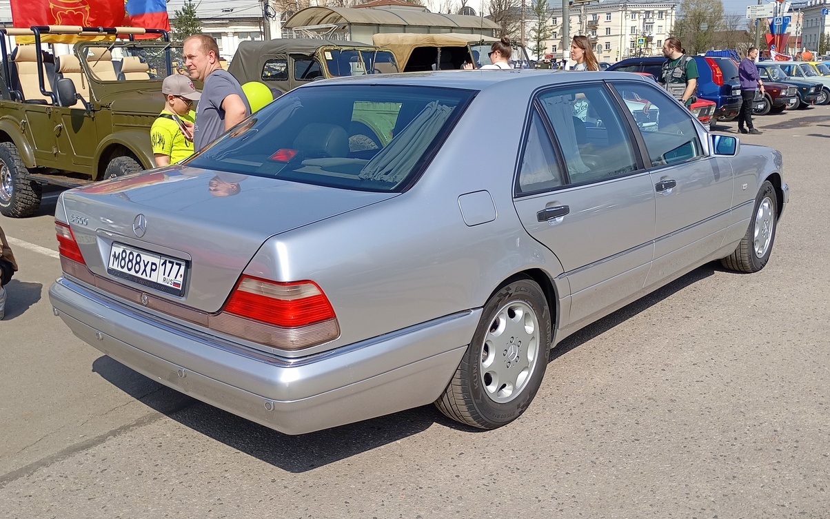 Москва, № М 888 ХР 177 — Mercedes-Benz (W140) '91-98; Тверская область — Открытие сезона 2025 Тверского ретро-клуба