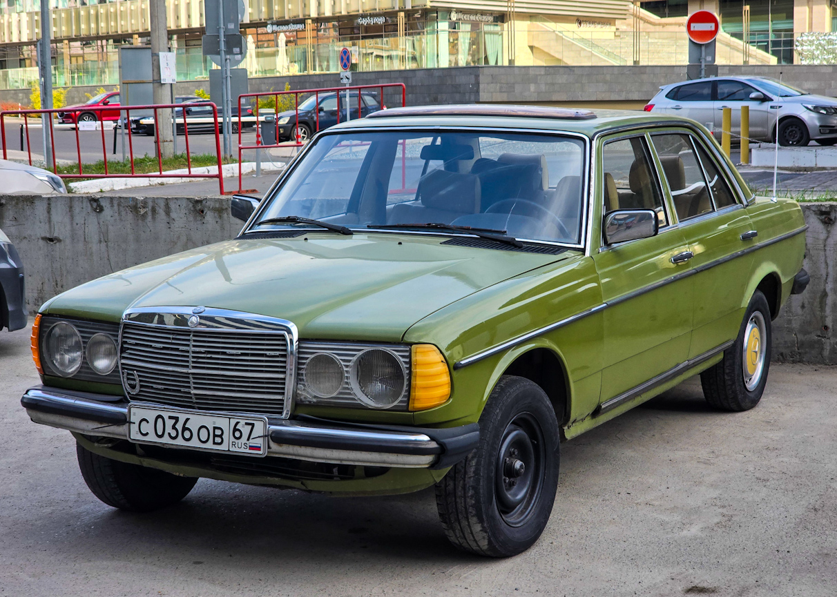 Татарстан, № С 036 ОВ 67 — Mercedes-Benz (W123) '76-86