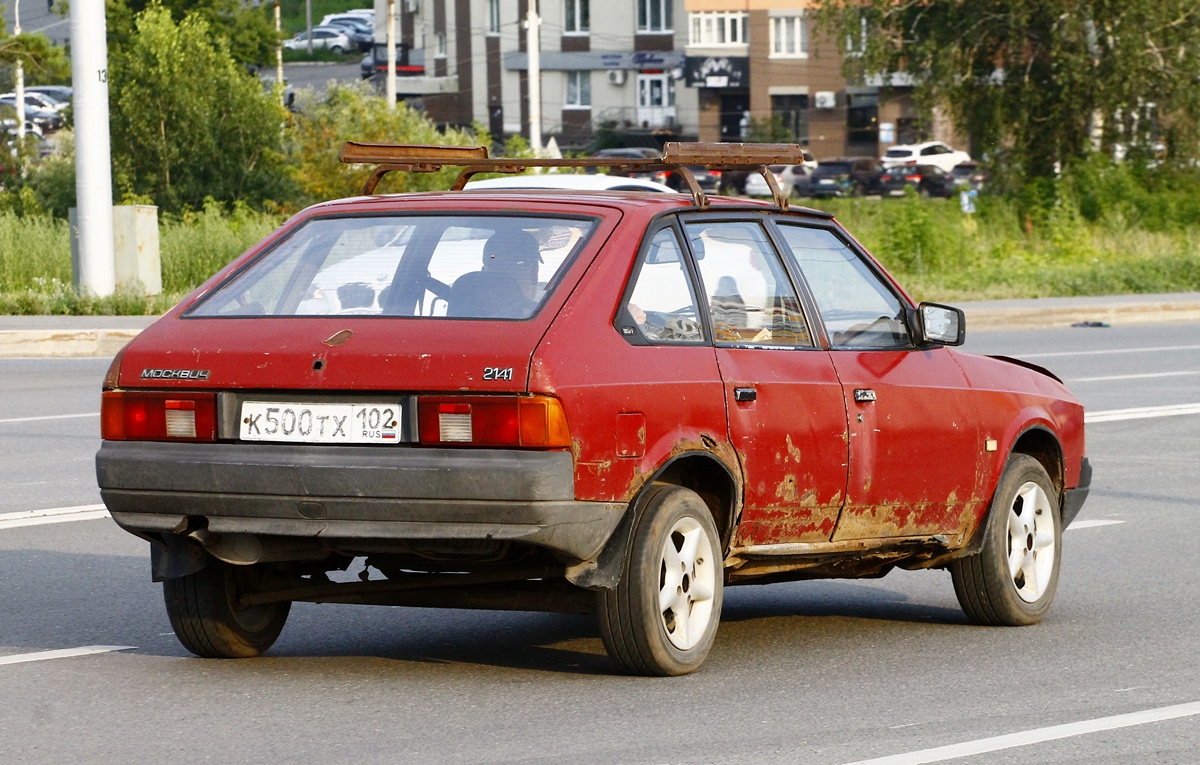 Башкортостан, № К 500 ТХ 102 — Москвич-21412 '86-94