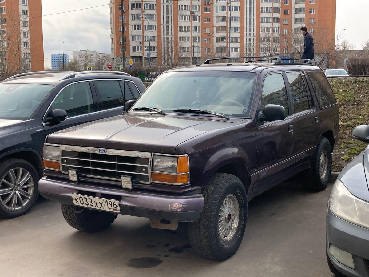 Свердловская область, № К 033 ХХ 196 — Ford Explorer (1G) '90-94