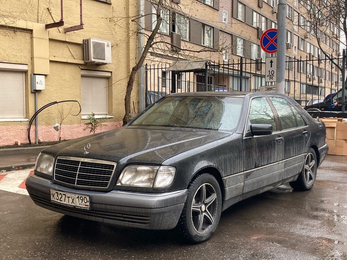 Московская область, № К 327 ТХ 190 — Mercedes-Benz (W140) '91-98