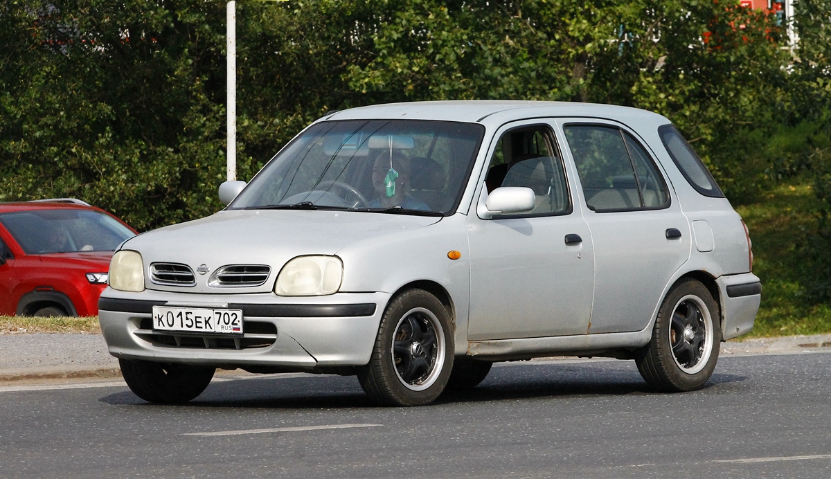 Башкортостан, № К 015 ЕК 702 — Nissan March Box (K11) '98-03