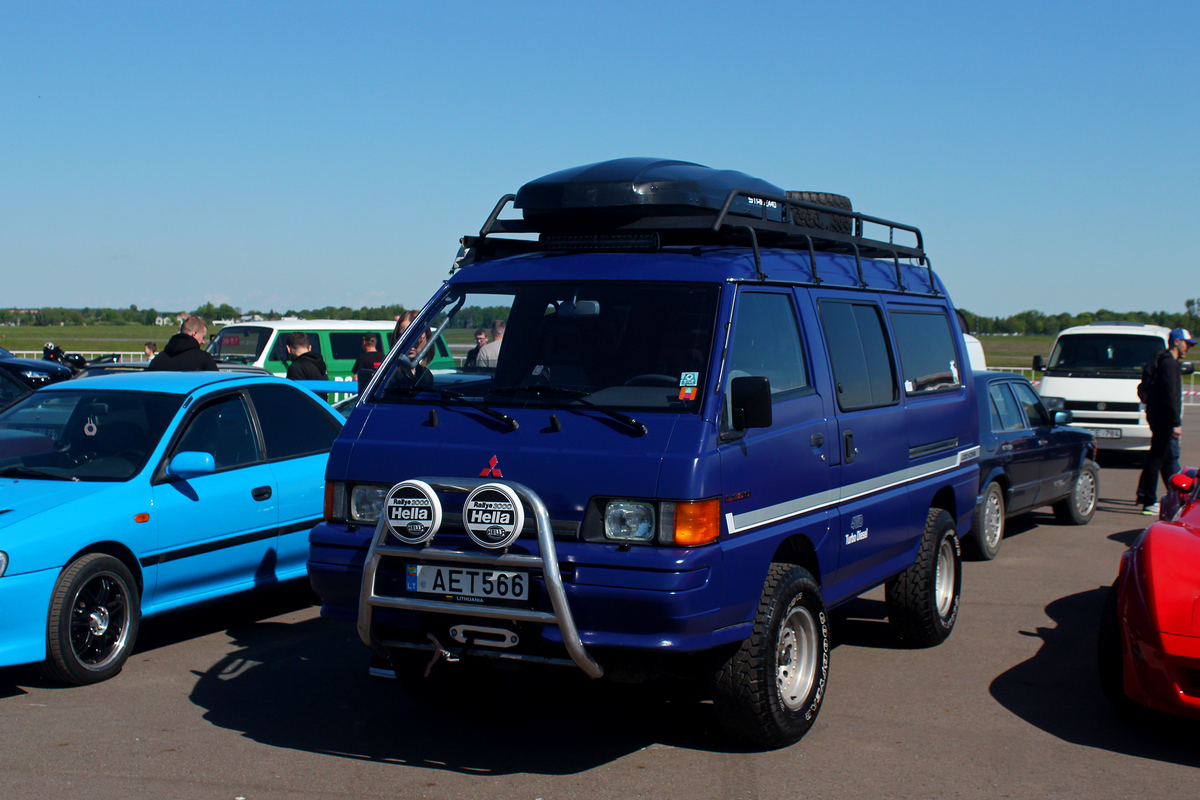 Литва, № AET 566 — Mitsubishi L300 (2G) '86-99; Литва — Retro mugė 2025