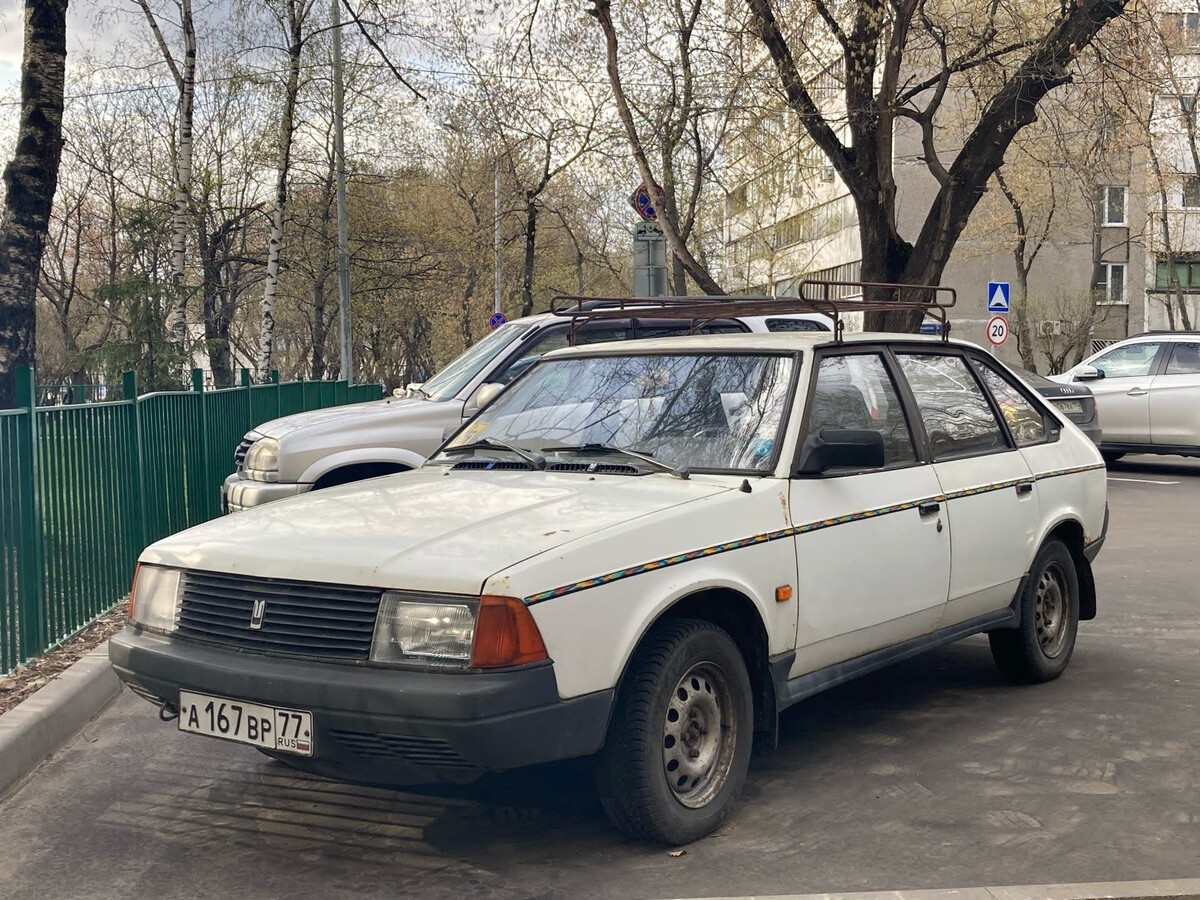 Москва, № А 167 ВР 77 — Москвич-21412 '86-94