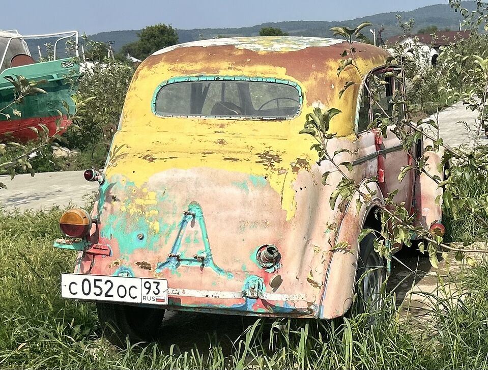 Адыгея, № С 052 ОС 93 — Москвич-401-420 '54-56; Краснодарский край — Вне региона