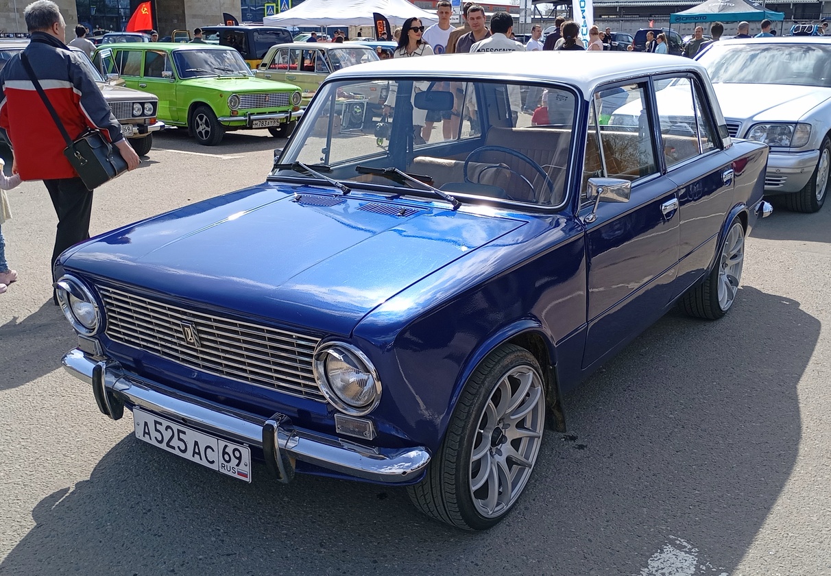 Тверская область, № А 525 АС 69 — ВАЗ-21011 Жигули '74-83; Тверская область — Открытие сезона 2025 Тверского ретро-клуба