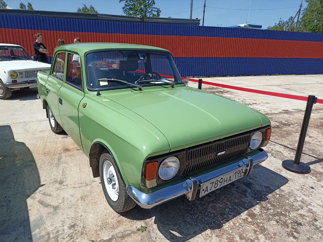 Московская область, № А 789 НА 190 — Москвич-412ИЭ-028 (Иж) '82-01; Московская область — Ретро Фестиваль в "День России"