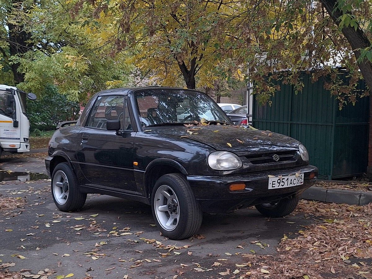 Москва, № Е 951 АС 09 — Suzuki X-90 '95-97; Карачаево-Черкесия — Вне региона