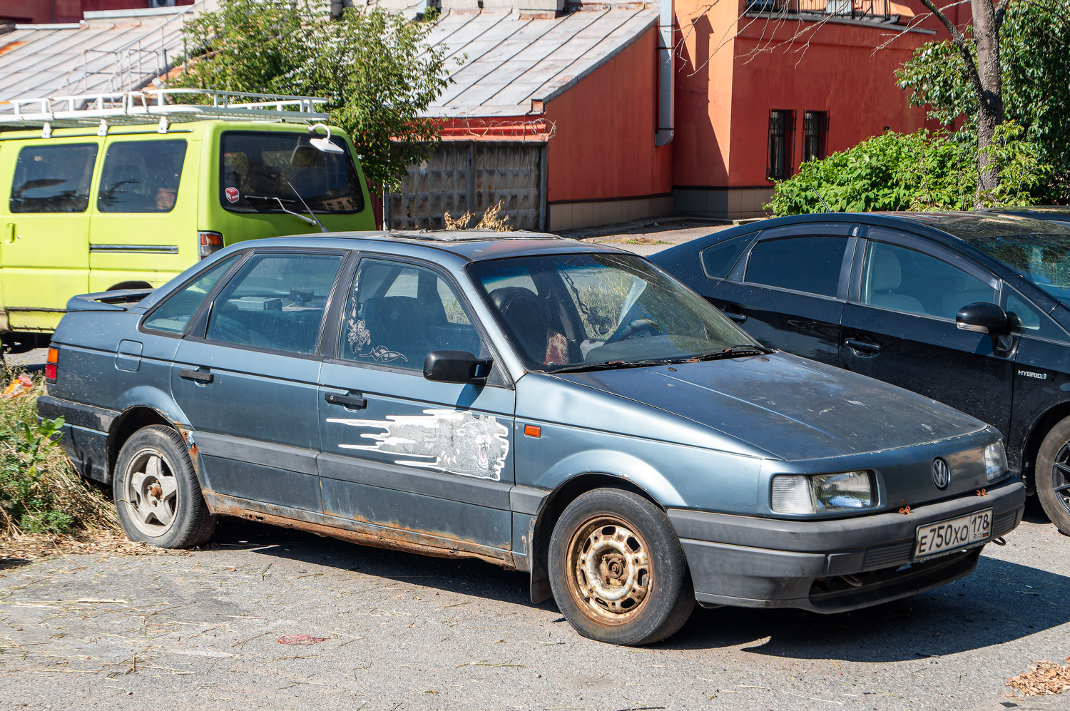 Санкт-Петербург, № Е 750 ХО 178 — Volkswagen Passat (B3) '88-93