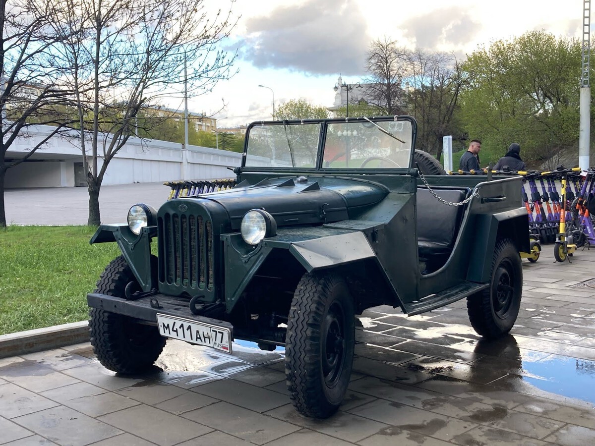Москва, № М 411 АН 77 — ГАЗ-67Б '44-53