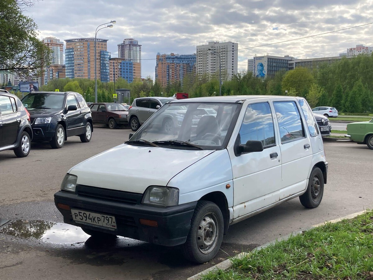 Москва, № Р 594 КР 797 — Daewoo Tico '91-01
