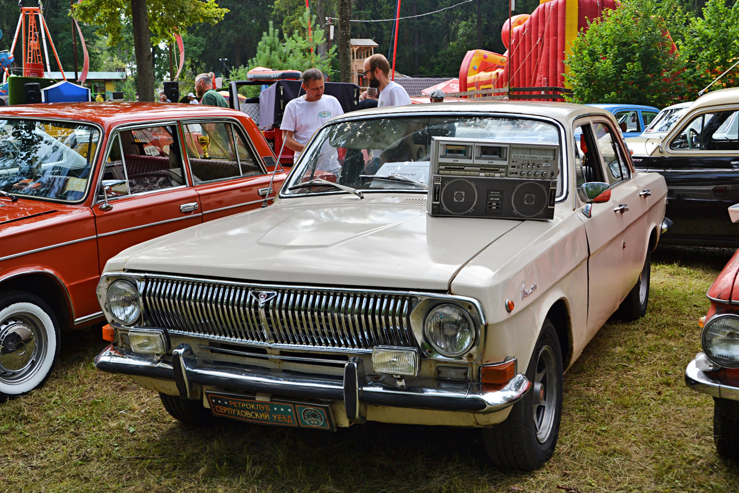Московская область, № Р 422 ОМ 750 — ГАЗ-24 Волга '68-86; Калужская область — Автомобильный фестиваль "Парковый"