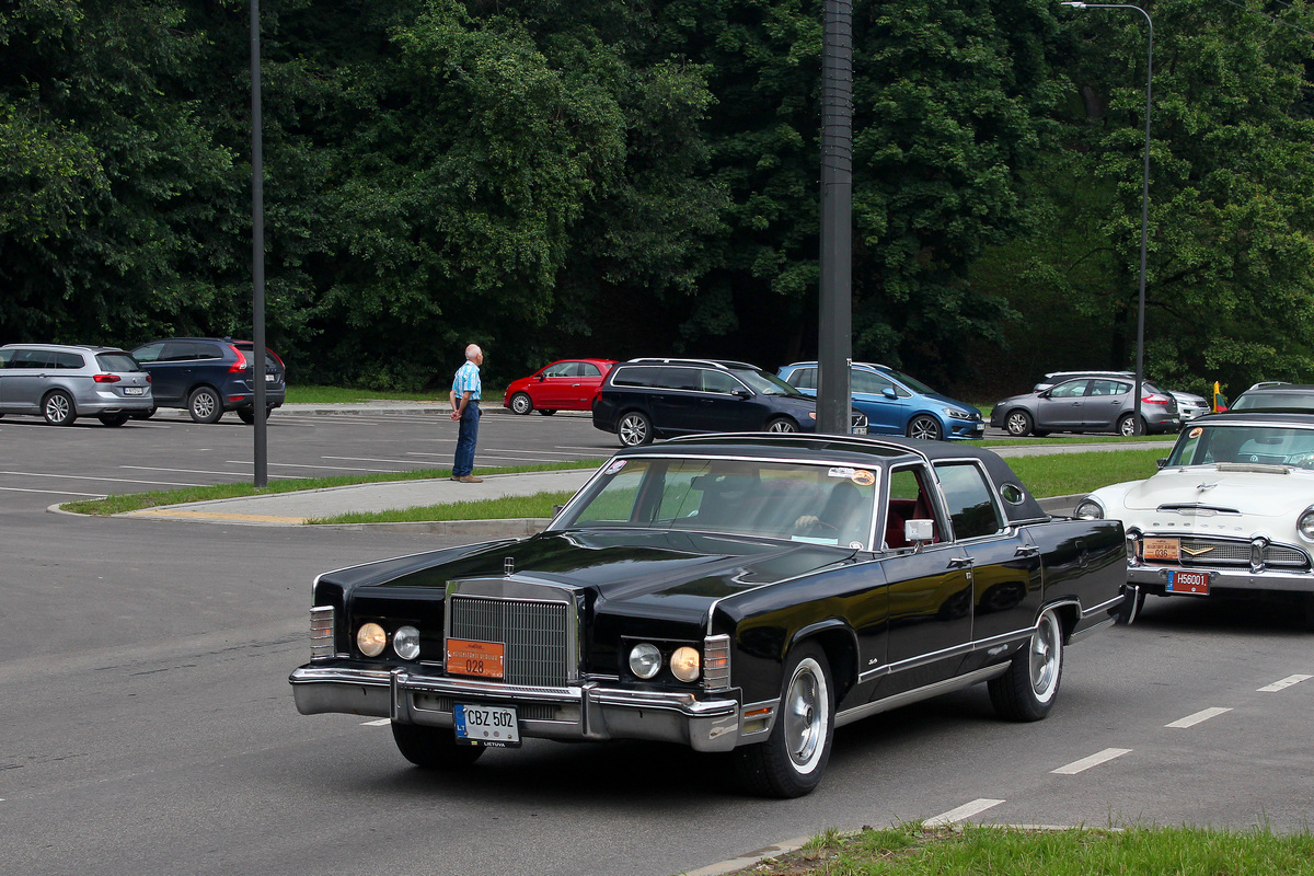 Литва, № CBZ 502 — Lincoln Continental (5G) '70-79; Литва — Nesenstanti klasika 2025