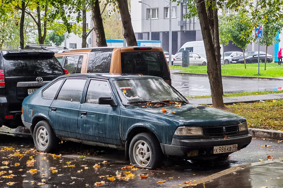 Москва, № Х 986 КВ 99 — Москвич-214122 Святогор '98-01