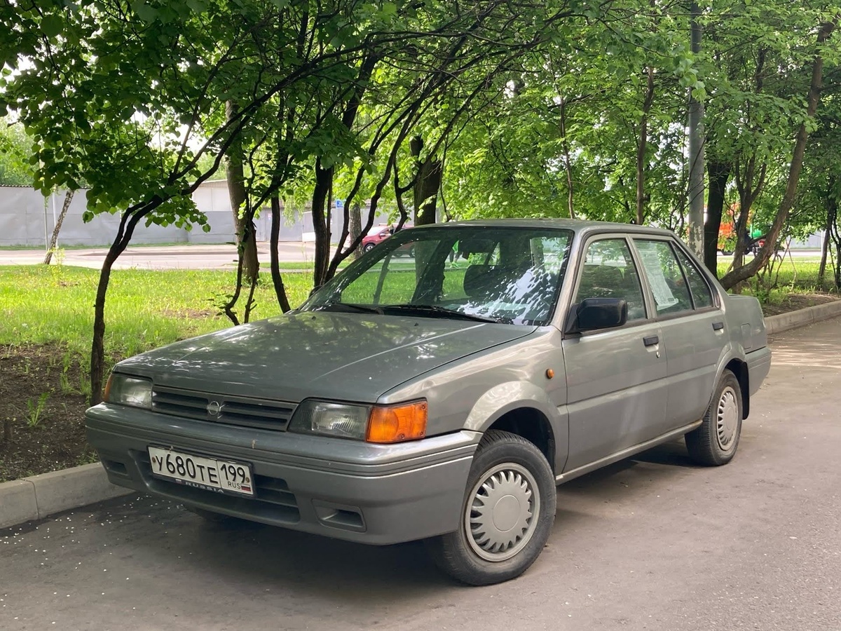 Москва, № У 680 ТЕ 199 — Nissan Sunny (N13) '86-90