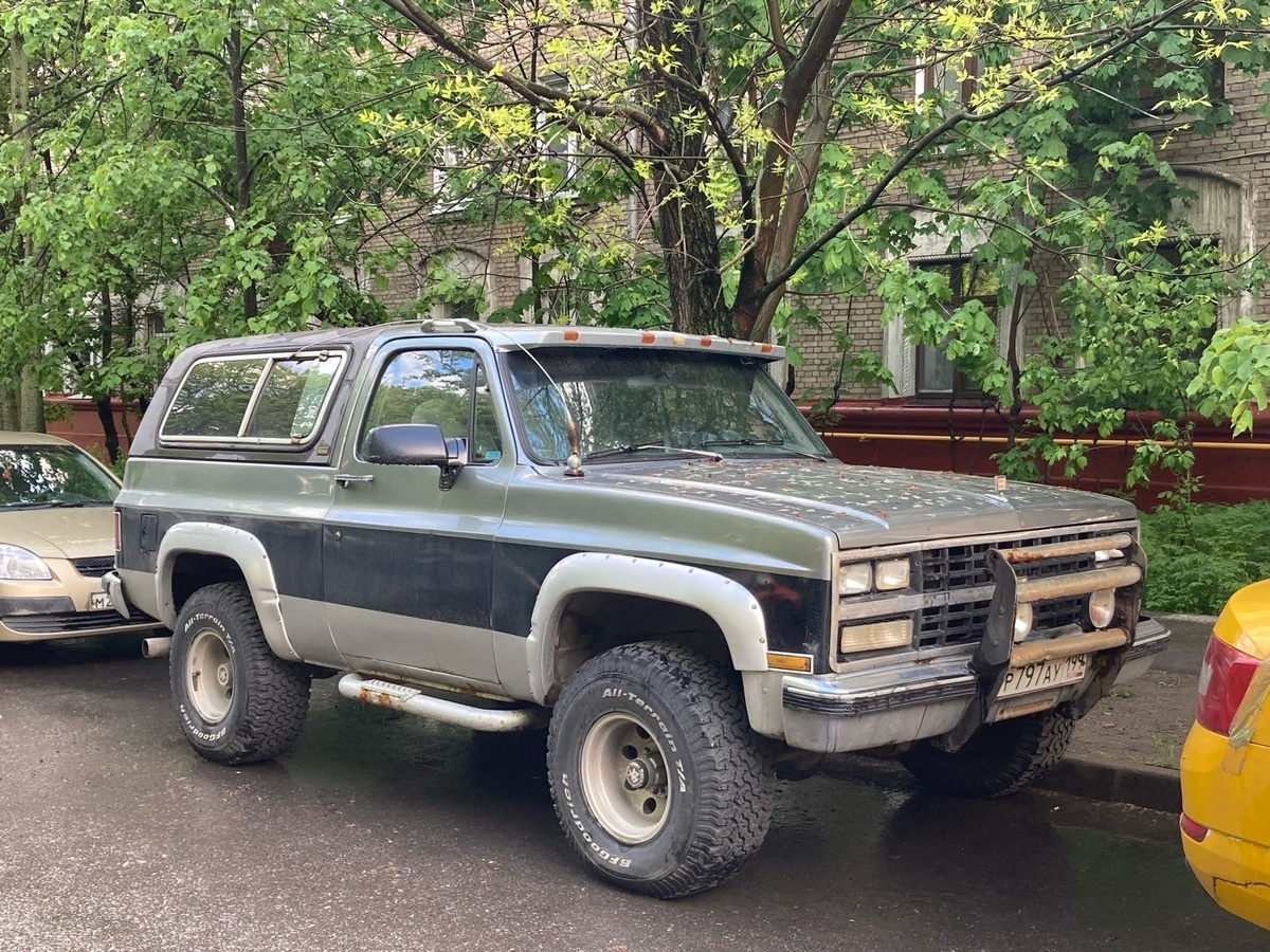 Москва, № Р 797 АУ 199 — Chevrolet Blazer K5 (2G) '73-91