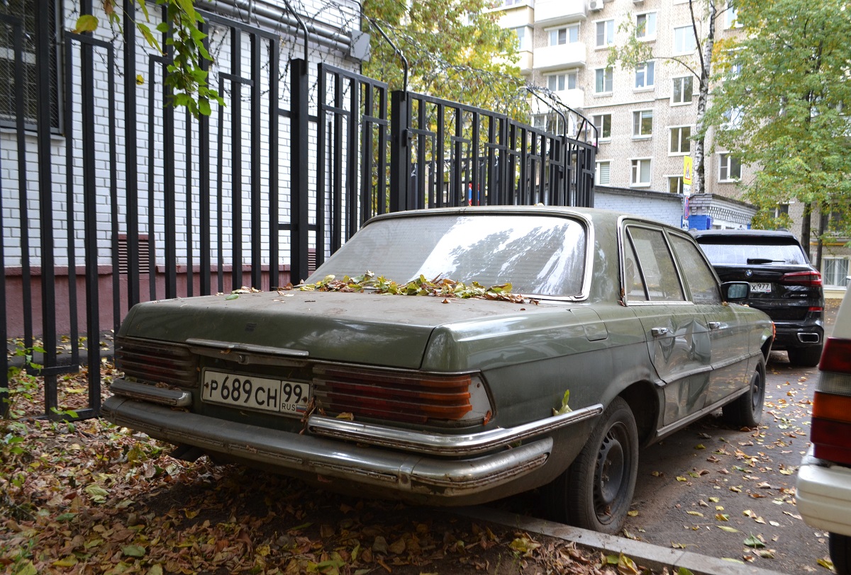 Москва, № Р 689 СН 99 — Mercedes-Benz (W116) '72-80
